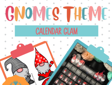 Calendar Glam: Gnome Theme