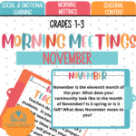 December Morning Meetings