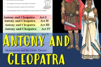 Antony and Cleopatra Characterization Flip book