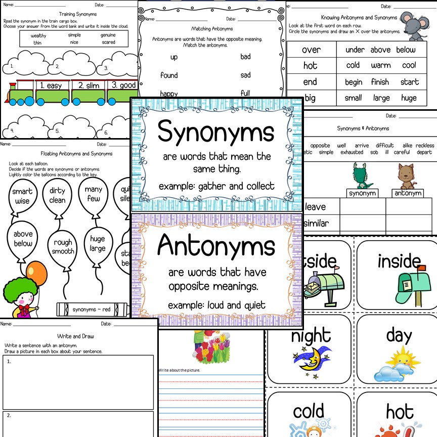 Antonym or Synonym? Interactive Resource