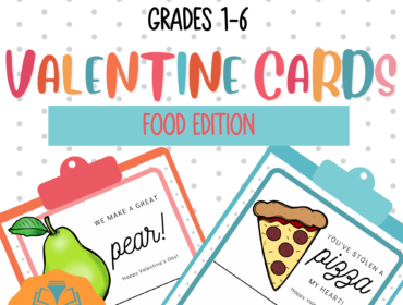 Valentine Cards: Food Edition