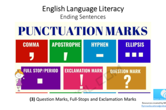 English Literacy: (4) Verbs – Action Verbs