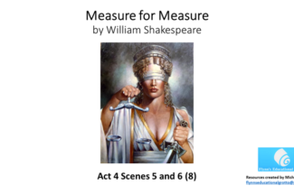 Literature Study (9) ‘Measure for Measure’ Act 5 Scene 1