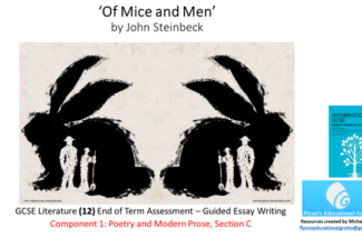 Literature Study: (13) Of Mice and Men – Revision Quiz