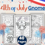 4th of July Jigsaw Coloring Puzzles: Educational Activity for Independence Day