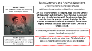 A Level Literature: (3) Othello – Act 1 Scene 3